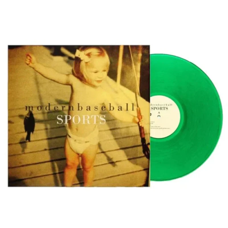 MODERN BASEBALL 'SPORTS' LP - LIME GREEN