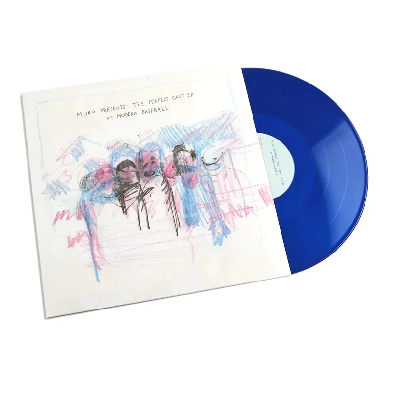 MODERN BASEBALL 'THE PERFECT CAST' EP - TRANSPARENT BLUE