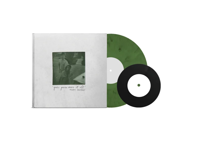 MODERN BASEBALL 'YOU'RE GONNA MISS IT ALL' LP + 7" - DELUXE ANNIVERSARY EDITION - JADE GREEN SWIRL