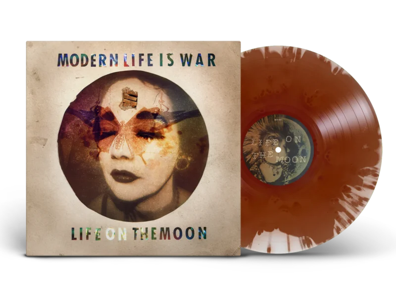 MODERN LIFE IS WAR LIFE ON THE MOON LP - LTD. 100 - CLOUDY EARTH