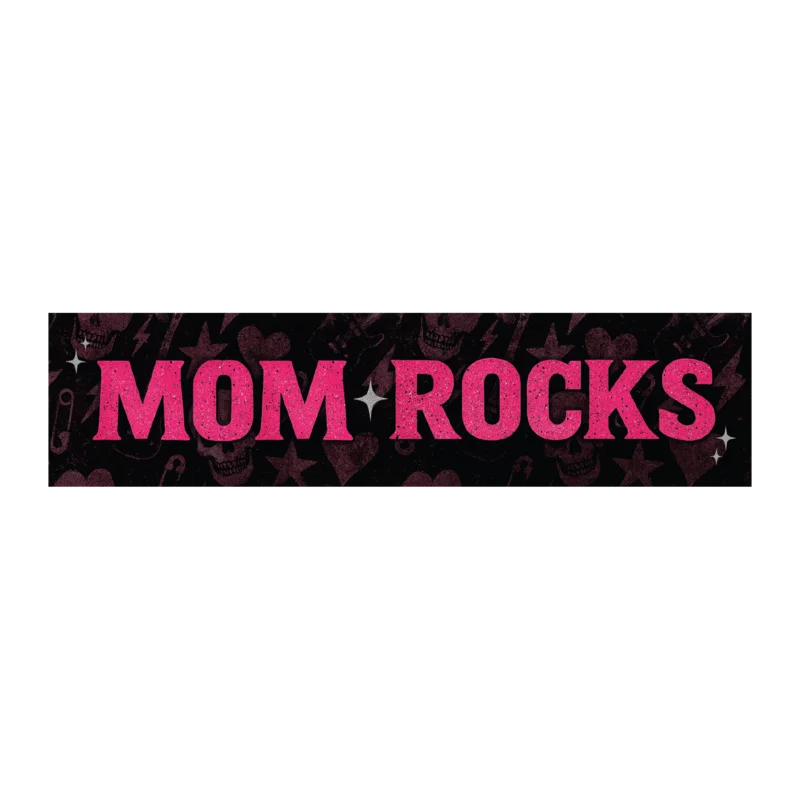 "MOM ROCKS" MAGNETIC GRILL