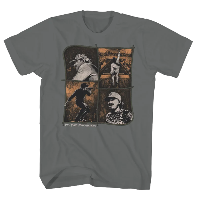 MORGAN WALLEN I'M THE PROBLEM CHARCOAL T-SHIRT/S CHARCOAL