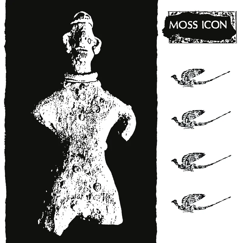 MOSS ICON 'LYBURNUM WITS END LIBERATION FLY' LP - TRANSLUCENT WHITE