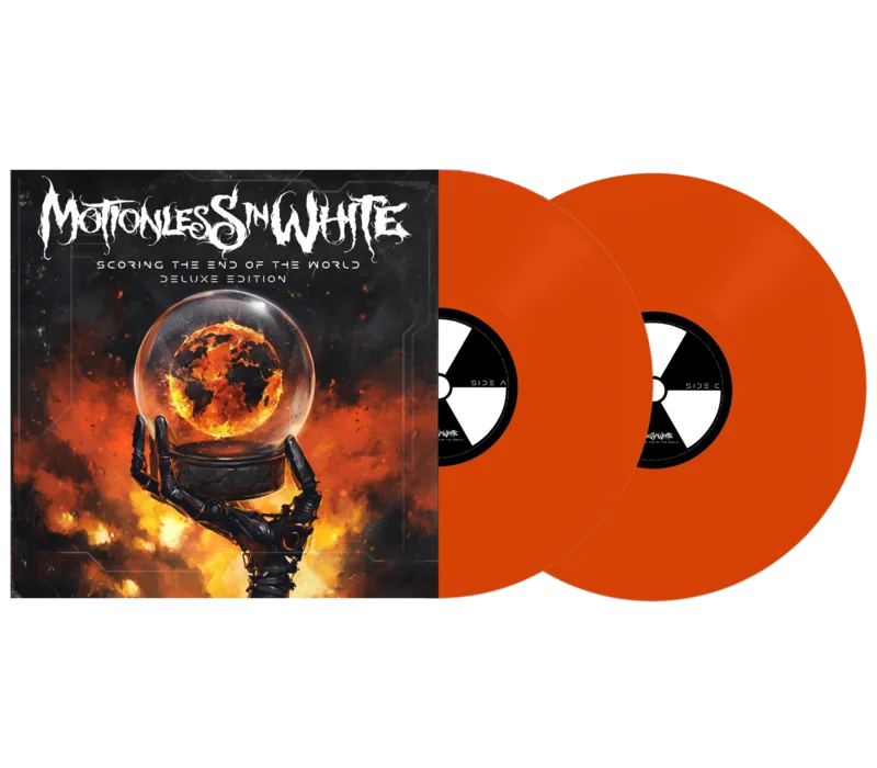 MOTIONLESS IN WHITE SCORING THE END OF THE WORLD DELUXE EDITION 2LP - LTD. 300 - ORANGE