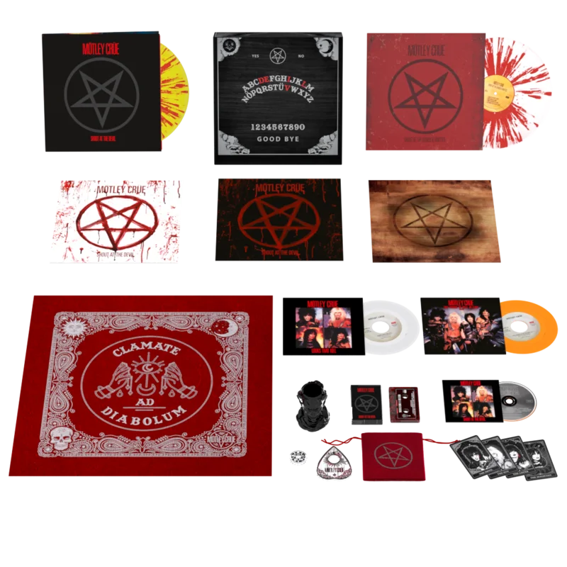 MOTLEY CRUE 'SHOUT AT THE DEVIL' 40TH ANNIVERSARY EDITION BOX SET