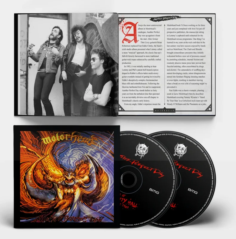MOTORHEAD 'ANOTHER PERFECT DAY' 40TH ANNIVERSARY EDITION 2CD