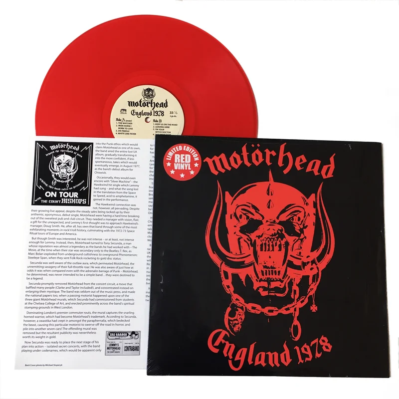 Motorhead: England 1978 12"