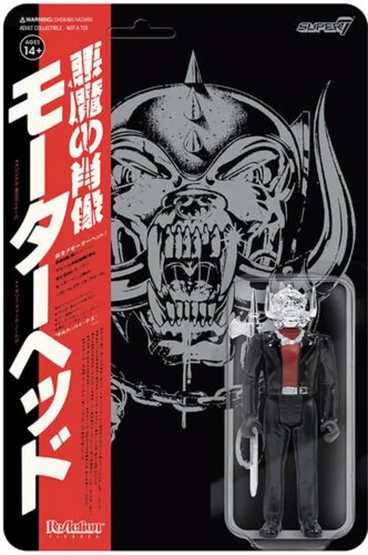 MOTORHEAD REACTION FIGURE 'WARPIG' - JAPANESE CHROME
