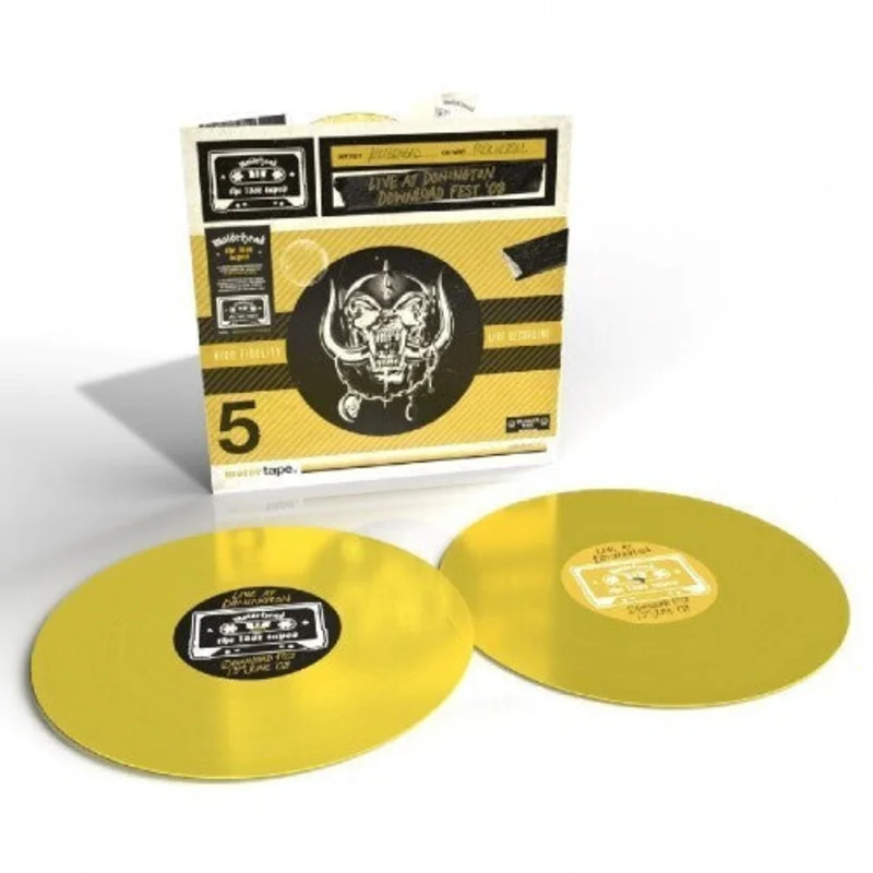 MOTORHEAD 'THE LOST TAPES, VOL. 5 LIVE AT DONINGTON 2008' 2LP - YELLOW