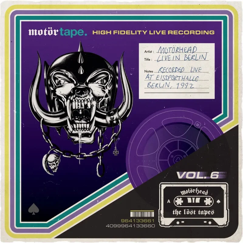 Motorhead: The Lost Tapes, Vol. 6 (Live In Berlin 1992) 12" (RSD 2025)