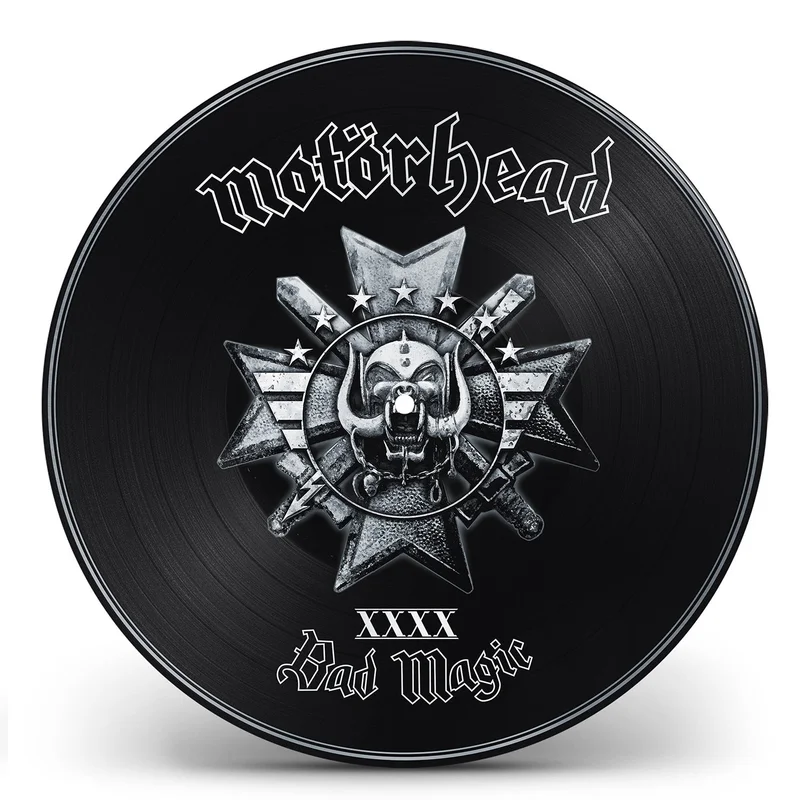 MOTRHEAD 'BAD MAGIC' LP - SILVER PICTURE DISK