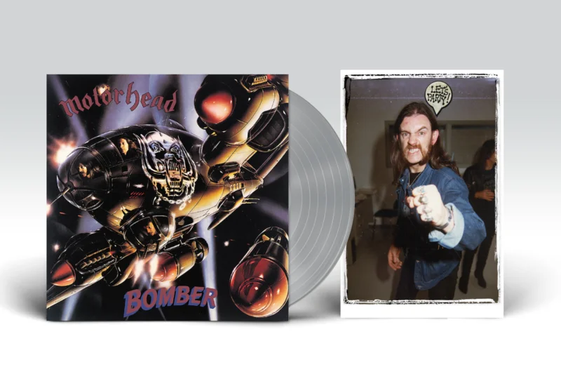 MOTRHEAD BOMBER LP BUNDLE + HAND-NUMBERED PHOTO PRINT - LTD. 500 - SILVER