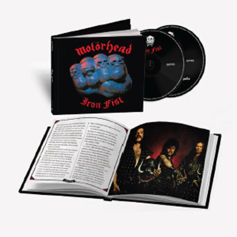 MOTRHEAD 'IRON FIST' 40TH ANNIVERSARY EDITION 2CD