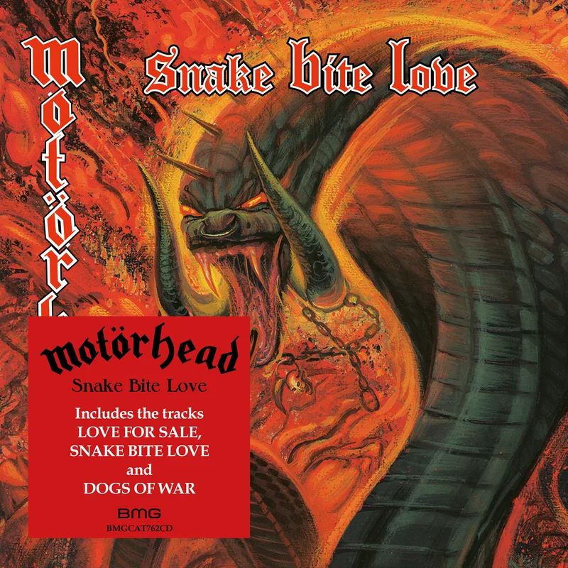MOTRHEAD 'SNAKE BITE LOVE' CD