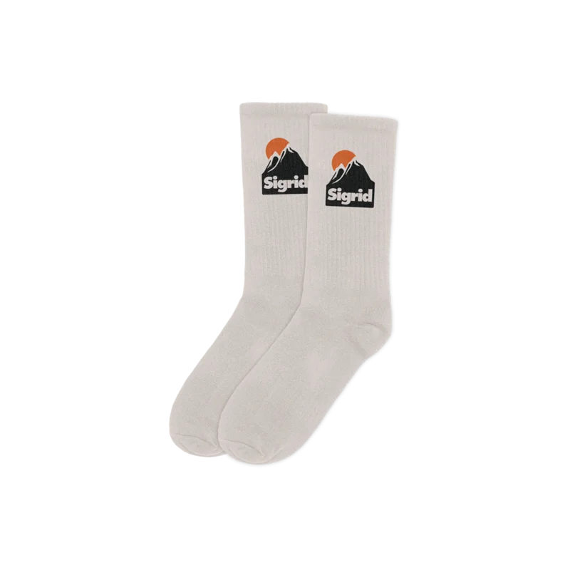 Mountain Logo Socks