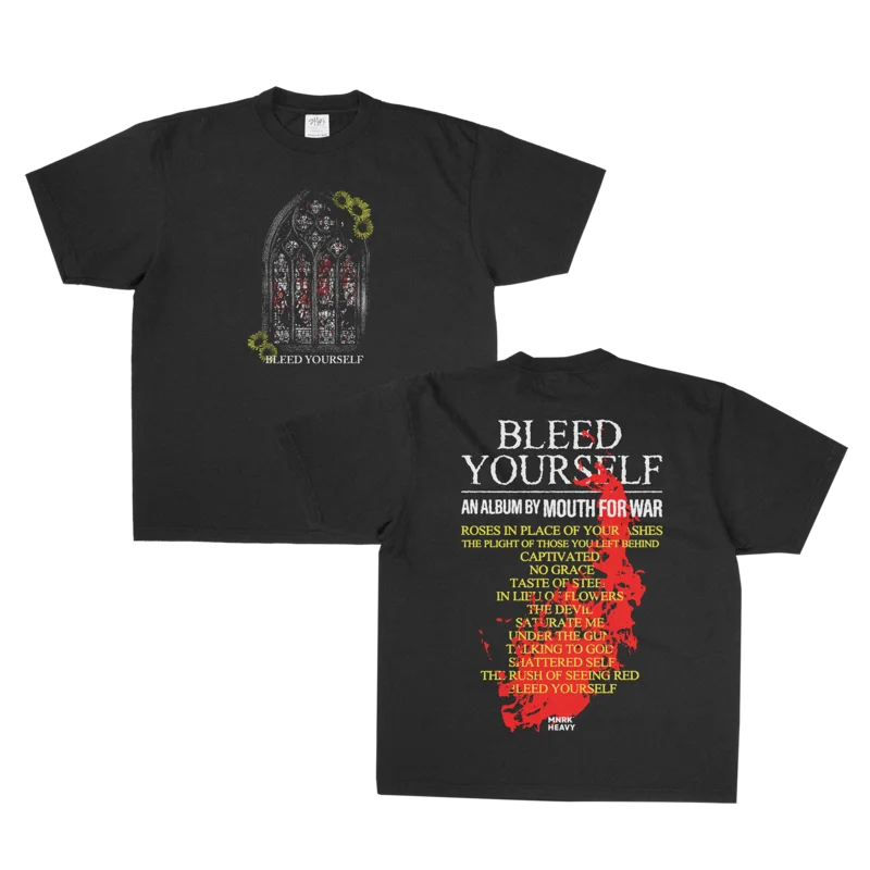 MOUTH FOR WAR "BLEED YOURSELF" T-SHIRT