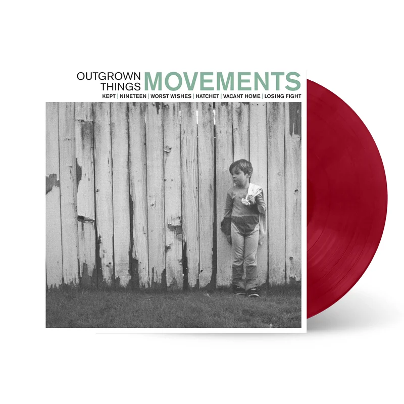 MOVEMENTS 'OUTGROWN THINGS' 10" EP (Limited Edition  Only 300 Made, Oxblood Vinyl)
