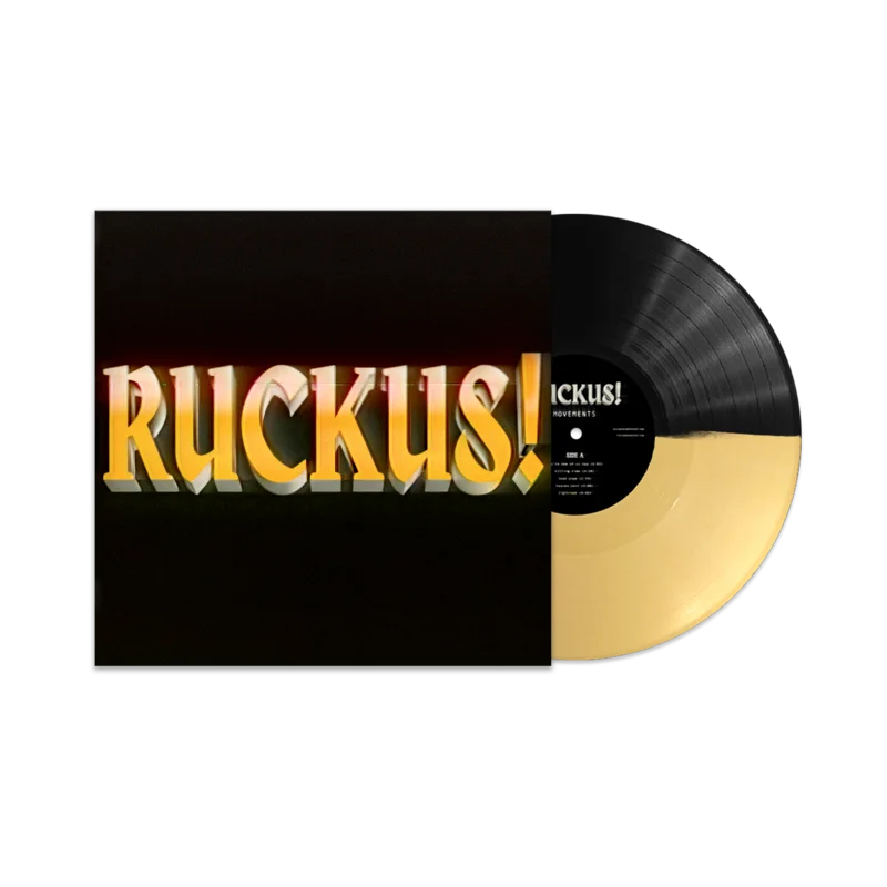 MOVEMENTS RUCKUS! LP (Limited Edition  Only 500 Made, Half Black / Half Custard Vinyl)