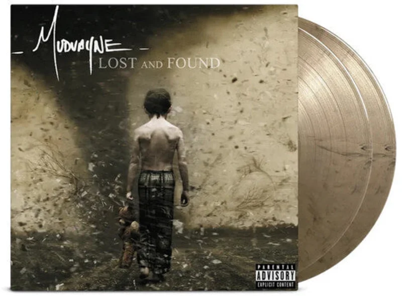 MUDVAYNE 'LOST AND FOUND' 2LP - GOLD/BLACK MARBLE