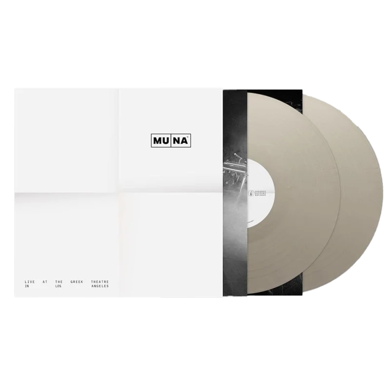 MUNA - LIVE AT THE GREEK THEATRE IN LOS ANGELES - SILVER COLOR - 2-LP - VINYL LP