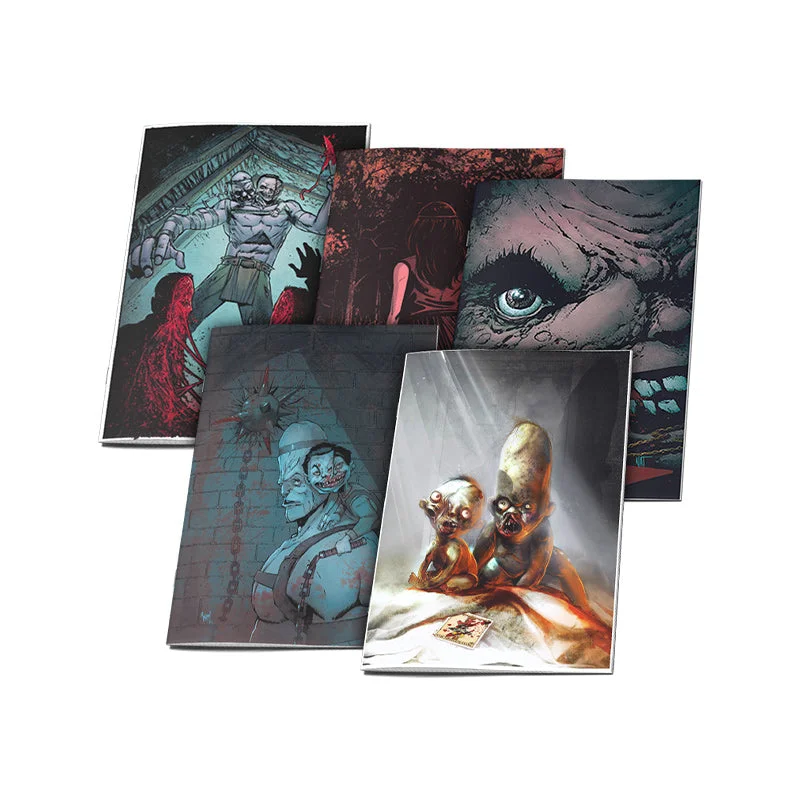 MY BROTHERS BLOOD MACHINE by CLAUDIO SANCHEZ -  COMIC BOOK ISSUES #1 thru #5 (EXCLUSIVE COVERS)