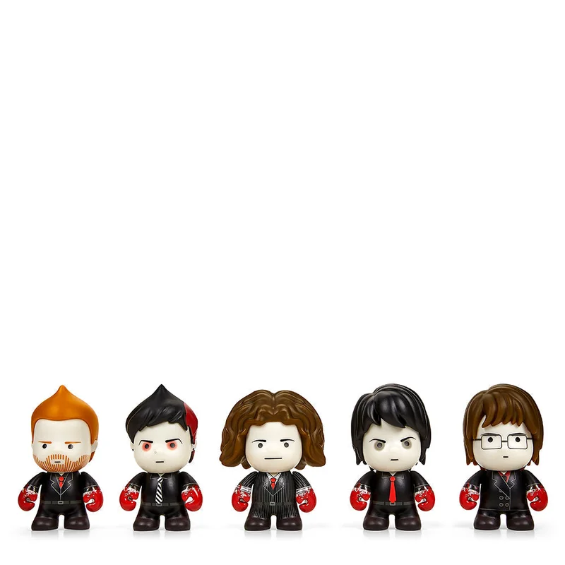 MY CHEMICAL ROMANCE - THREE CHEERS FOR SWEET REVENGE - KIDROBOT LIMITED EDITION 3" MINI FIGURE SET