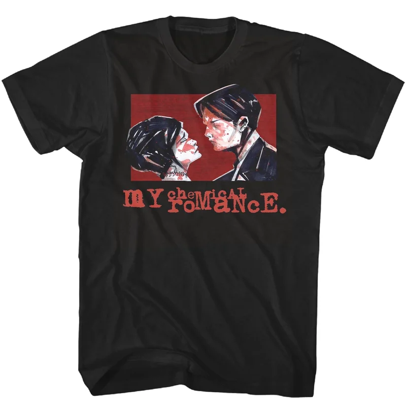 MY CHEMICAL ROMANCE THREE CHEERS T-SHIRTS black