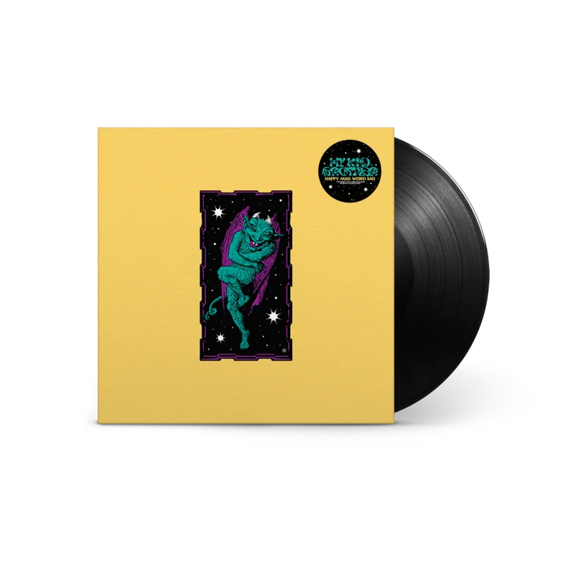 MY KID BROTHER 'HAPPY.MAD.WEIRD.SAD' LP (Black Vinyl)