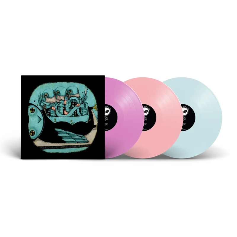 MY MORNING JACKET - Z - 20TH ANNIVERSARY EDITION - PINK, PEACH & GREEN COLOR - 3-LP - VINYL LP
