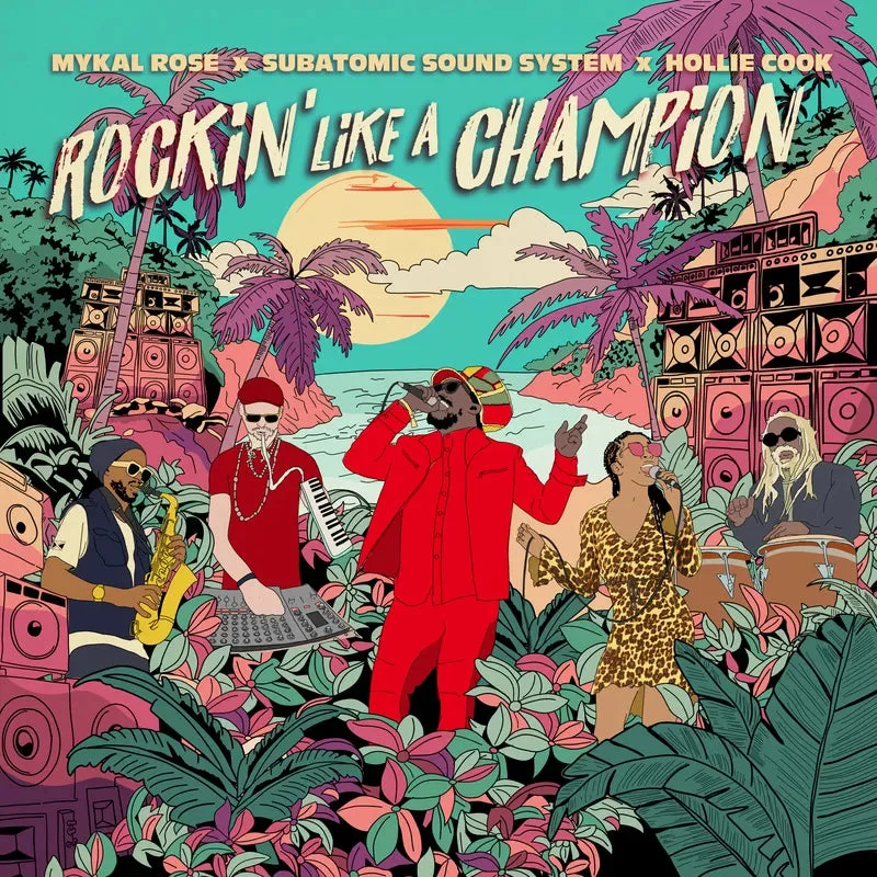 Mykal Rose, Subatomic Sound System & Hollie Cook: Rockin' Like A Champion 12" (Black Friday 2024)