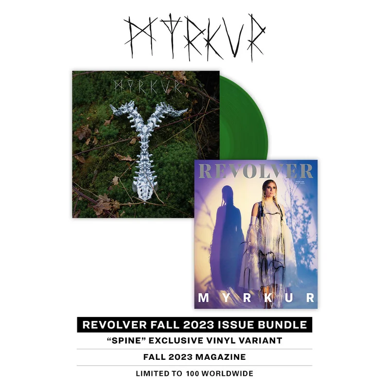 MYRKUR x REVOLVER BUNDLE 2023 FALL ISSUE W/ 'SPINE' LP - LTD. 300 - EVERGREEN