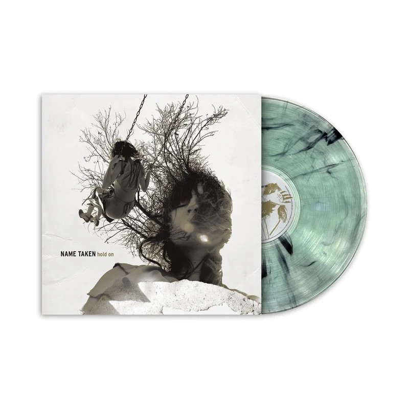 NAME TAKEN HOLD ON LP - EXCLUSIVE - LTD. 250 - COKE BOTTLE CLEAR/BLACK/SWIRL