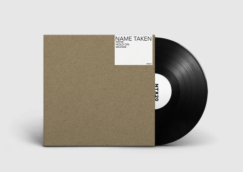 NAME TAKEN HOLD ON LP - LTD. - TEST PRESS