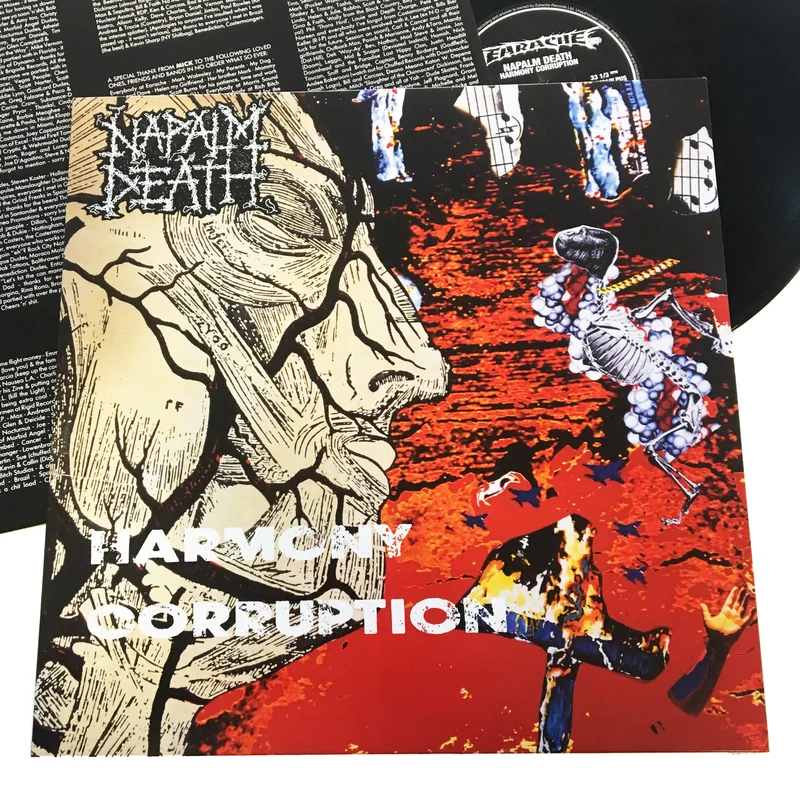 Napalm Death: Harmony Corruption 12"