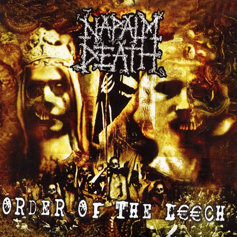 NAPALM DEATH 'ORDER OF THE LEECH' LP
