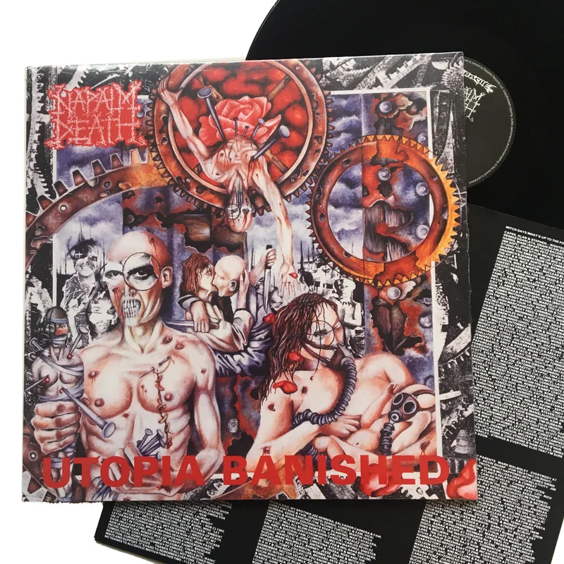 Napalm Death: Utopia Banished 12"