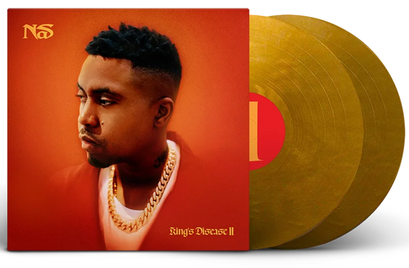 NAS 'KING'S DISEASE II' 2LP - GOLD