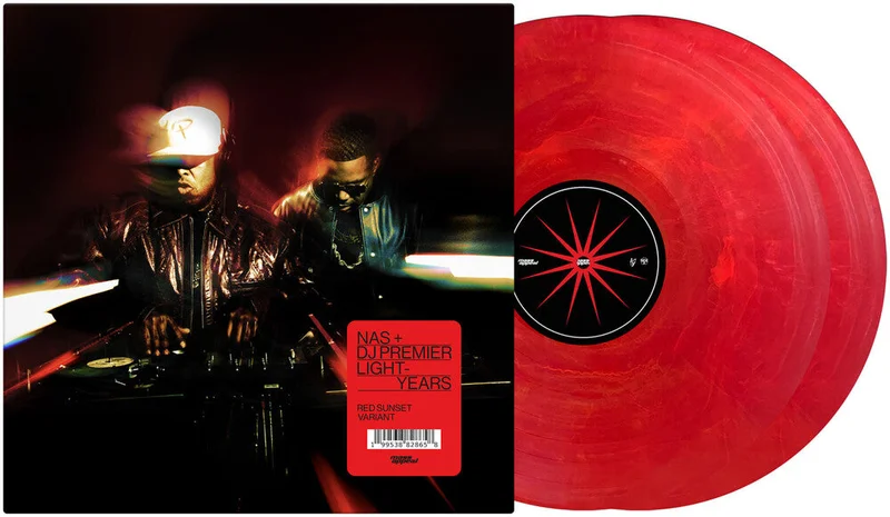 Nas: Light-Years 12" (red vinyl)