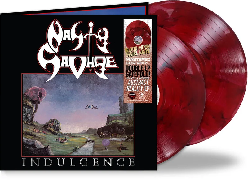 Nasty Savage: Indulgence / Abstract Reality 12" (red vinyl) (PRE-ORDER)