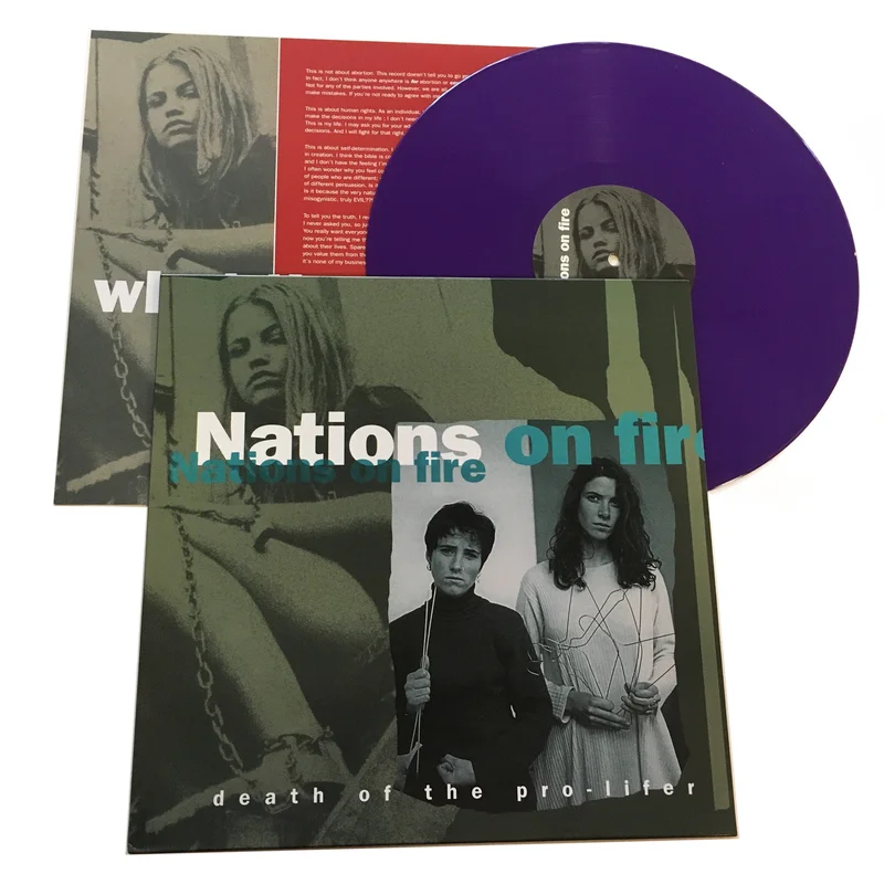 Nations On Fire: Death Of The Pro-Lifer 12"
