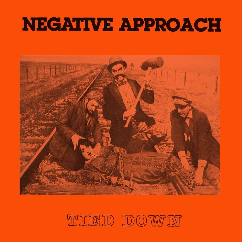Negative Approach: Tied Down 12" (orange vinyl)