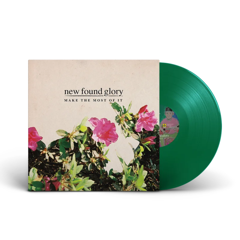 NEW FOUND GLORY MAKE THE MOST OF IT LP - EXCLUSIVE - LTD. 300 - GREEN