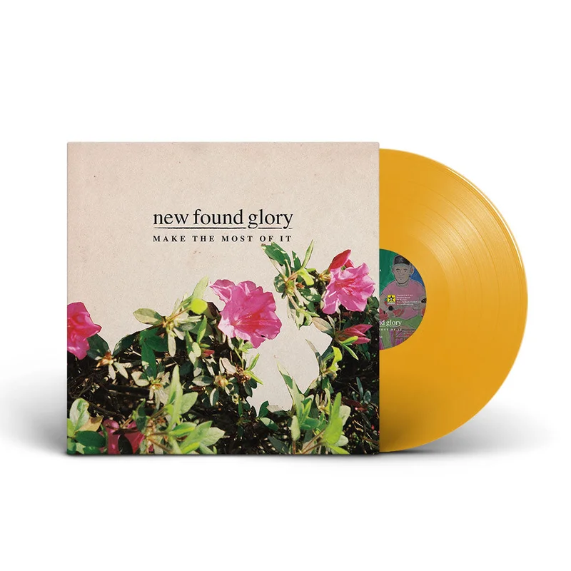 NEW FOUND GLORY MAKE THE MOST OF IT LP - ORANGE