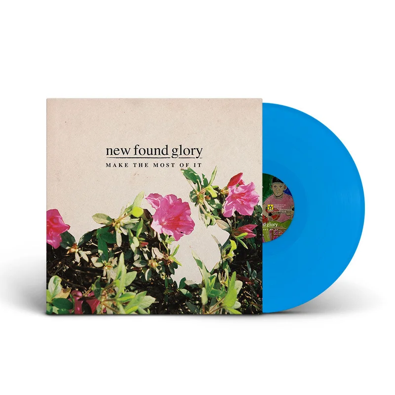 NEW FOUND GLORY MAKE THE MOST OF IT LP - TURQUOISE