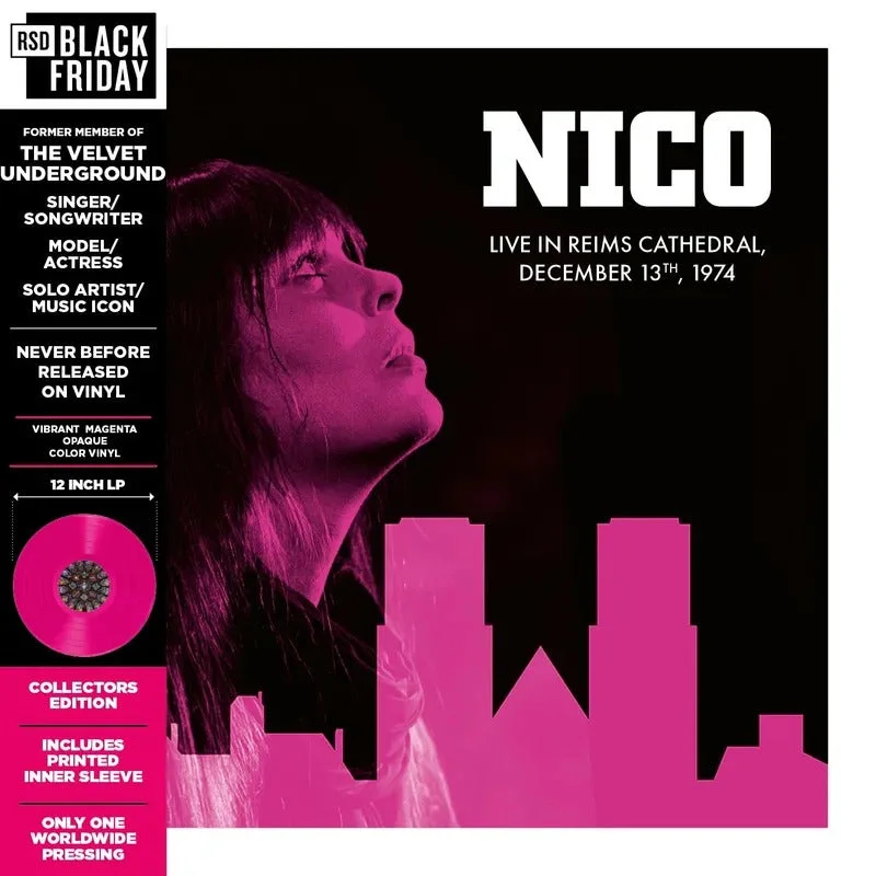 Nico: Live in Reims Cathedral, 1974 12" (Black Friday 2025)