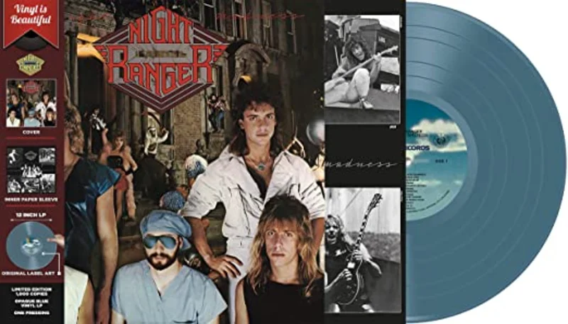 NIGHT RANGER 'MIDNIGHT MADNESS' LP - LIGHT BLUE OPAQUE