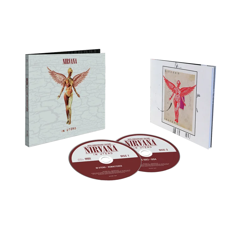 NIRVANA 'IN UTERO' 30TH ANNIVERSARY DELUXE EDITION 2CD