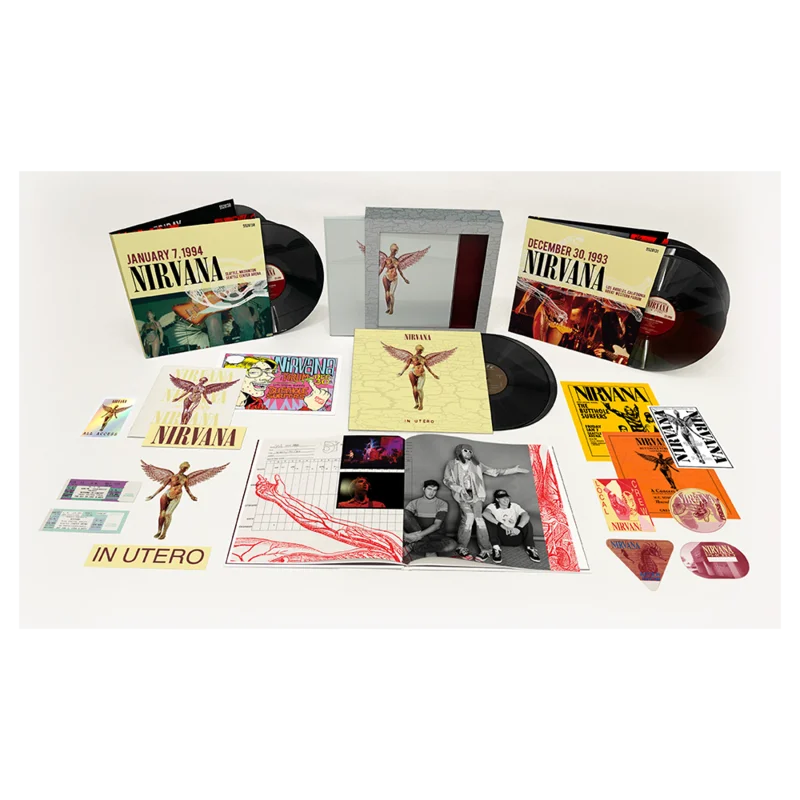NIRVANA 'IN UTERO' 8LP 30TH ANNIVERSARY SUPER DELUXE EDITION BOX SET