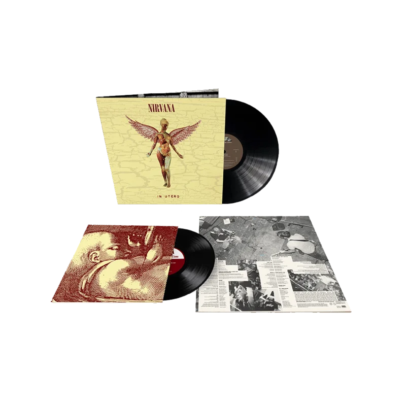 NIRVANA 'IN UTERO' LP + 10" 30TH ANNIVERSARY EDITION LP