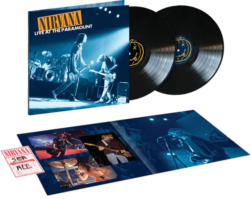 NIRVANA 'LIVE AT THE PARAMOUNT' 2LP